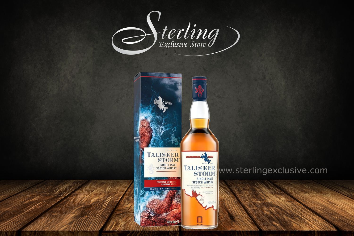 Talisker Storm Whisky 45,8% vol. 700ml in Geschenkverpackung