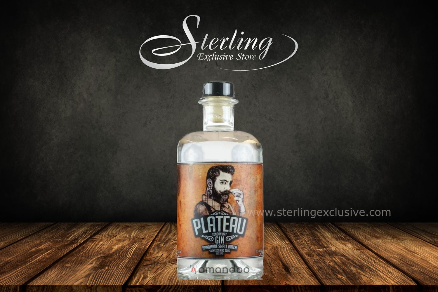 Plateau London Dry Gin 42,1% 500ml
