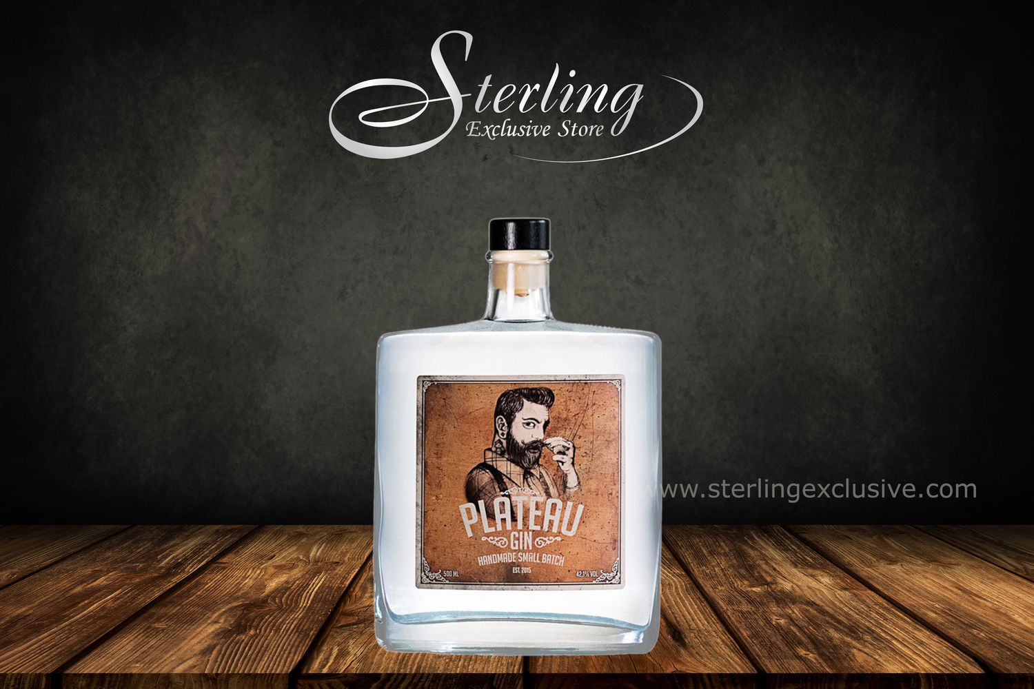 Plateau London Dry Gin 42,1% 500ml