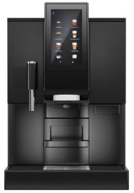 WMF 1100 S Office Black Tankversion  Einmühlige Sonderversion in schwarz #03.1120.6001 inkl. 1.000g Sterling Espresso Viktoria