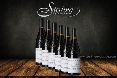 Le Grand Pontal Châteauneuf Du Pape Le Plan Des Moines 2021 14,5% 6 x 750ml