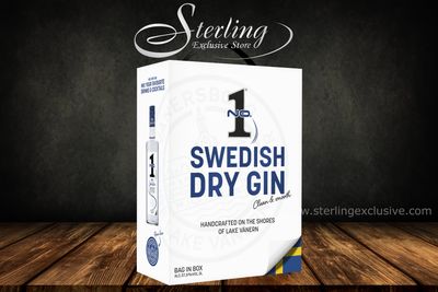 No. 1 Swedish Dry Gin 37,5% 3.000ml 3 Liter BiB (Bag in Box) No. 1 Swedish Dry Gin 37,5% 3.000ml 3 Liter BiB (Bag in Box)
