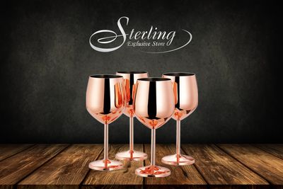 Weinglas aus Edelstahl, 450ml Weinglas aus Edelstahl, 450ml