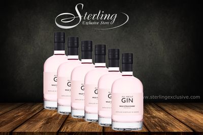 All About Gin Wild Strawberry  43% 6 x 700ml