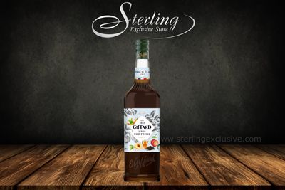 GIFFARD Sirop Thé Péche 1.000ml Pfirsichtee Sirup