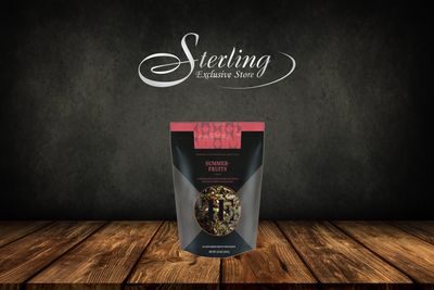 Teahouse Exclusives Luxury Loose Tea Summerfruits Sommerfrüchte loser Tee 250g Hibiskus Apfel Orangenschale Himbeere