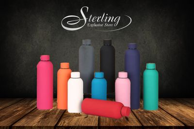 Thermosflaschen / Thermoskanne aus Edelstahl 0,75l & 1,0l in 9 tollen Farben