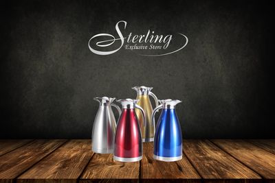 Thermoskanne aus Edelstahl 1,5l in 9 tollen Farben