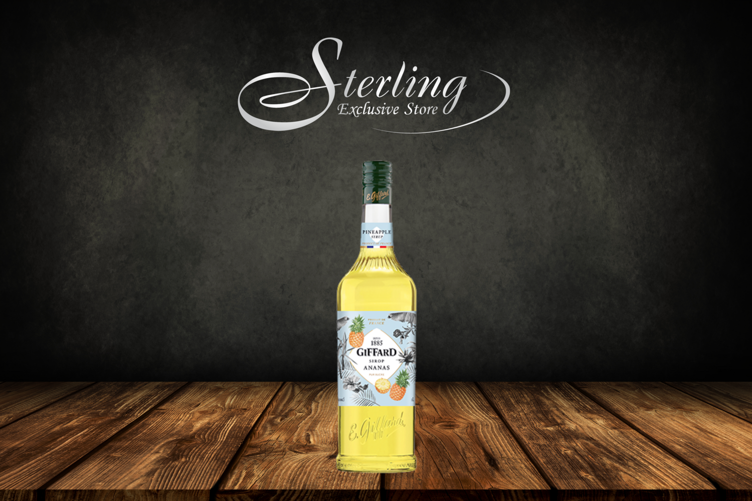 GIFFARD Ananas Sirup, 1.000ml