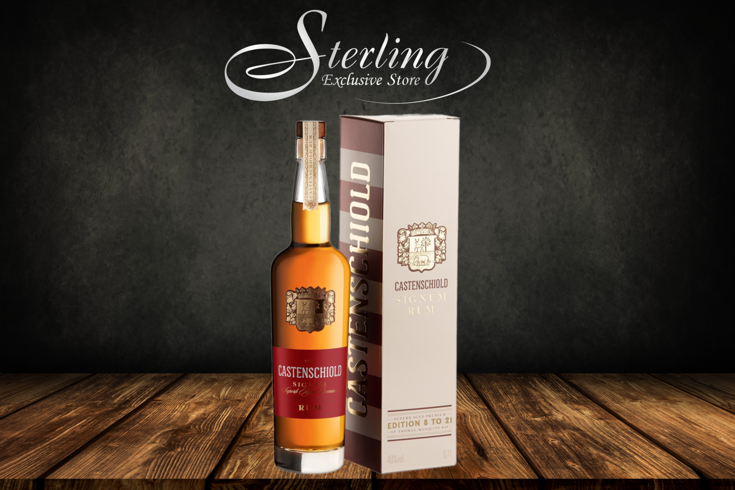 Castenschiold Signum Rum 40 % 700 ml in Geschenkverpackung