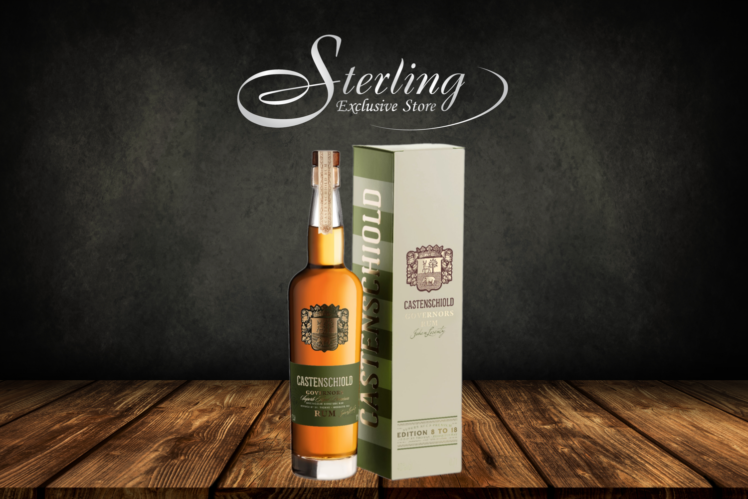 Castenschiold Governors Rum 40 % 700 ml in Geschenkverpackung