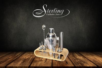 Barset Cocktail Shaker Set Barkeeper 12tlg.