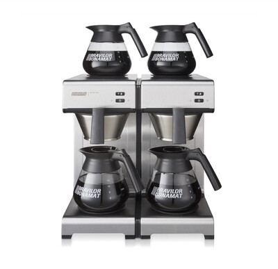 Bravilor Bonamat Mondo Twin 230 oder 400V inkl. 4 Glaskannen 1,7l