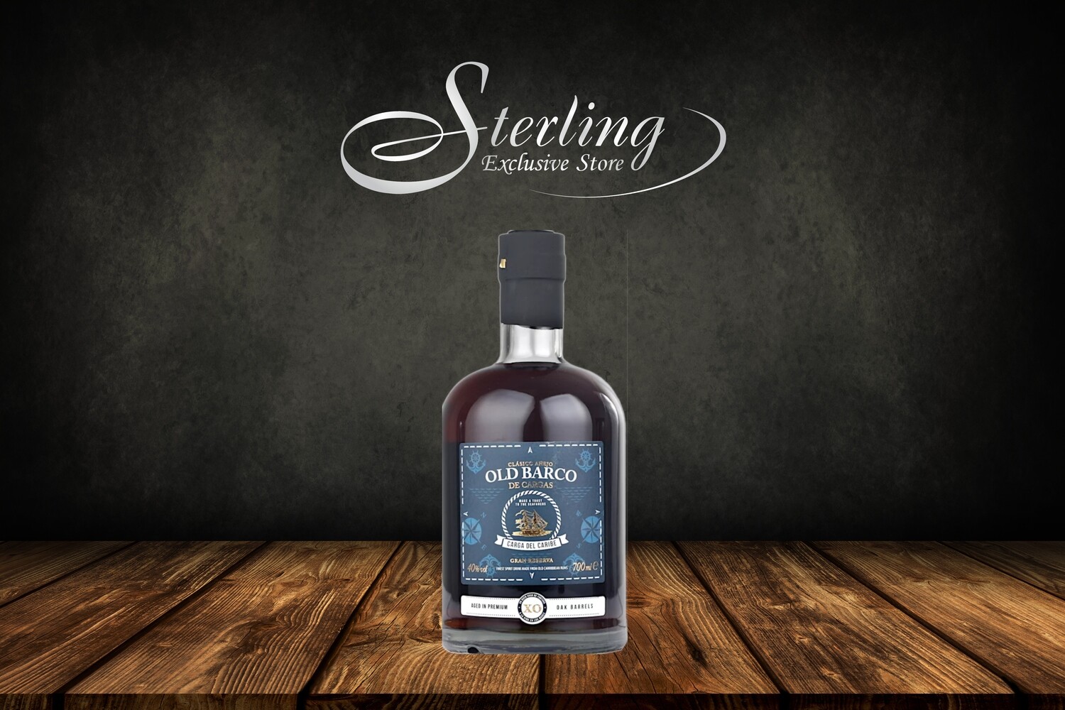 Old Barco / Ron Barco de Cargas XO Rum 40% 700ml