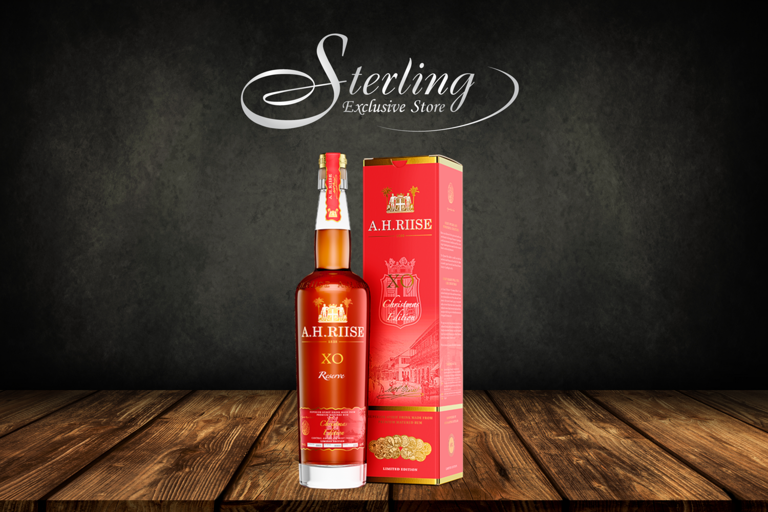 A.H. Riise XO Reserve Christmas Edition 40% 700ml in Geschenkverpackung