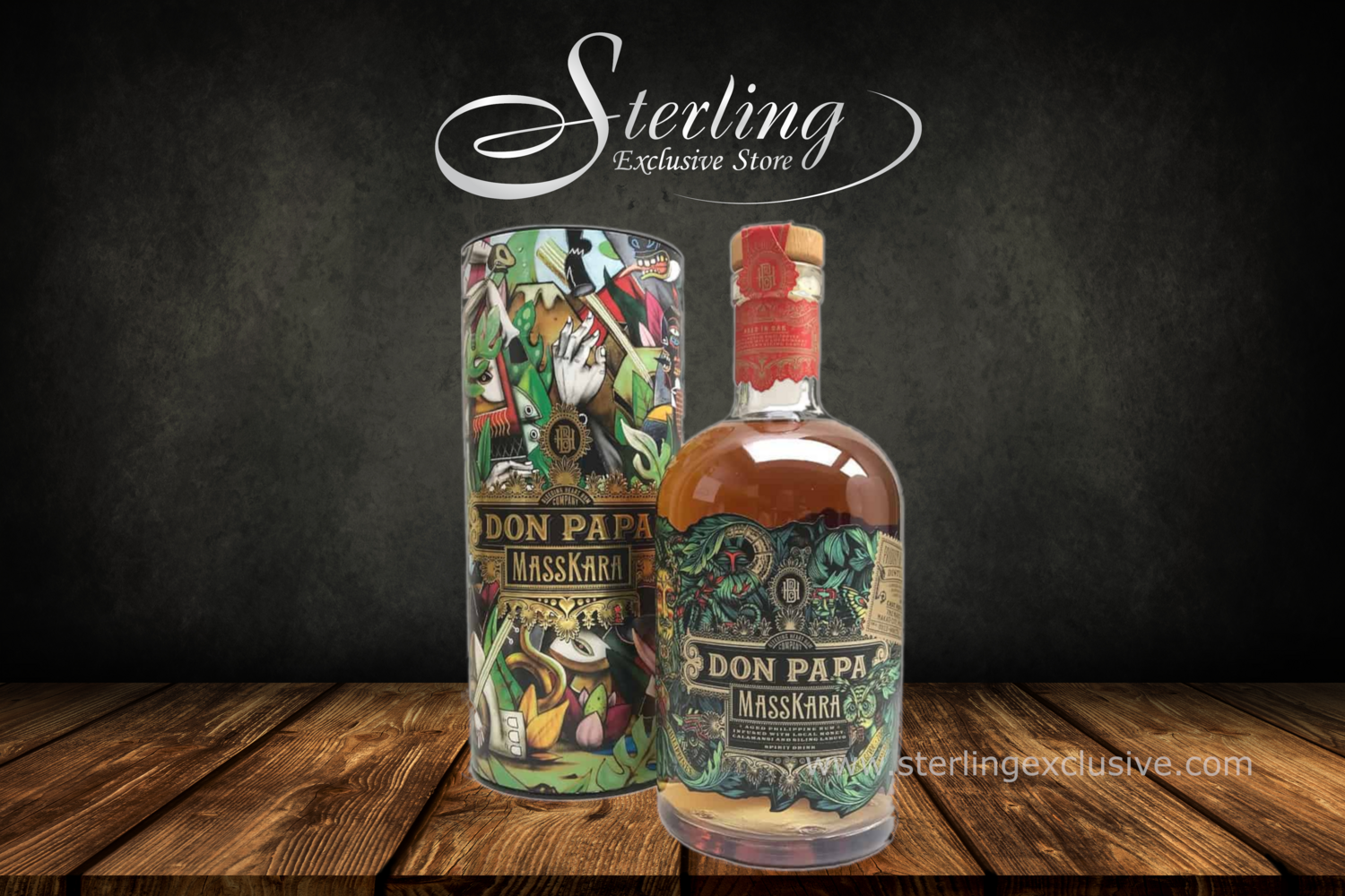 Don Papa Masskara Rum Street Art Canister 40% 700ml