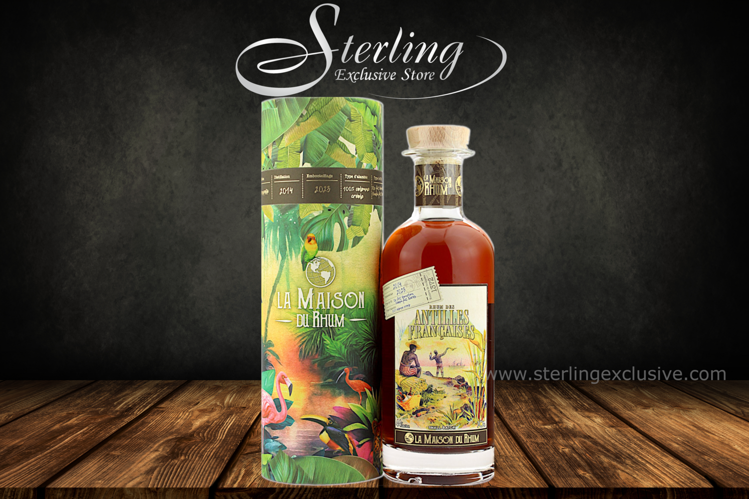 La Maison Du Rhum  Antilles Francais 9 Jahre 2014/2023 Batch #6 44% 700ml