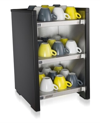 Bravilor Bonamat WHK dunkler Edelstahl Tassenwärmer Tassenstapler #8.040.040.32002