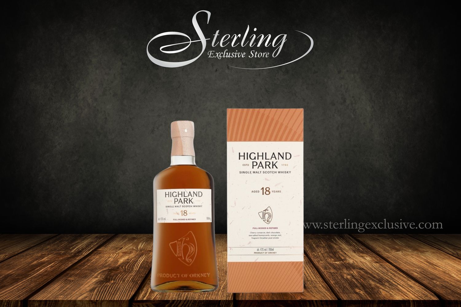 Highland Park Malt Whisky 18y 43% 700ml