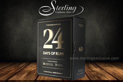 24 Days of Rum Calendar Adventskalender Black Edition  41,3 %  480 ml Weihnachten