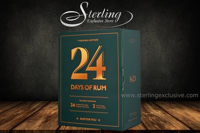24 Days of Rum Calendar Adventskalender Green Edition 43,7 % 480 ml Weihnachten 24 Days of Rum Calendar Adventskalender Green Edition 43,7 % 480 ml Weihnachten