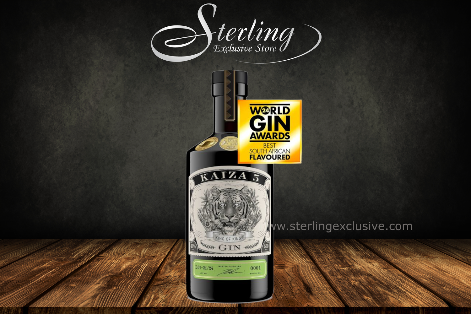 KAIZA 5 Gin  43 %  500 ml