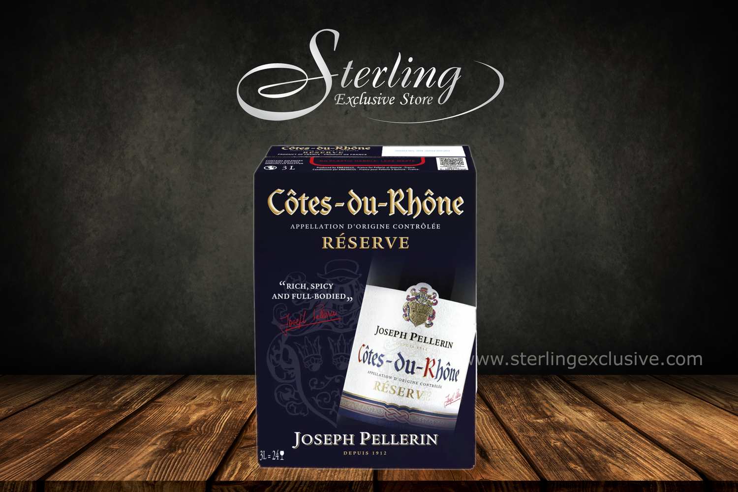 Cotes-du-Rhone Reserve Joseph Pellerin 2023 Bag in Box 3.000ml