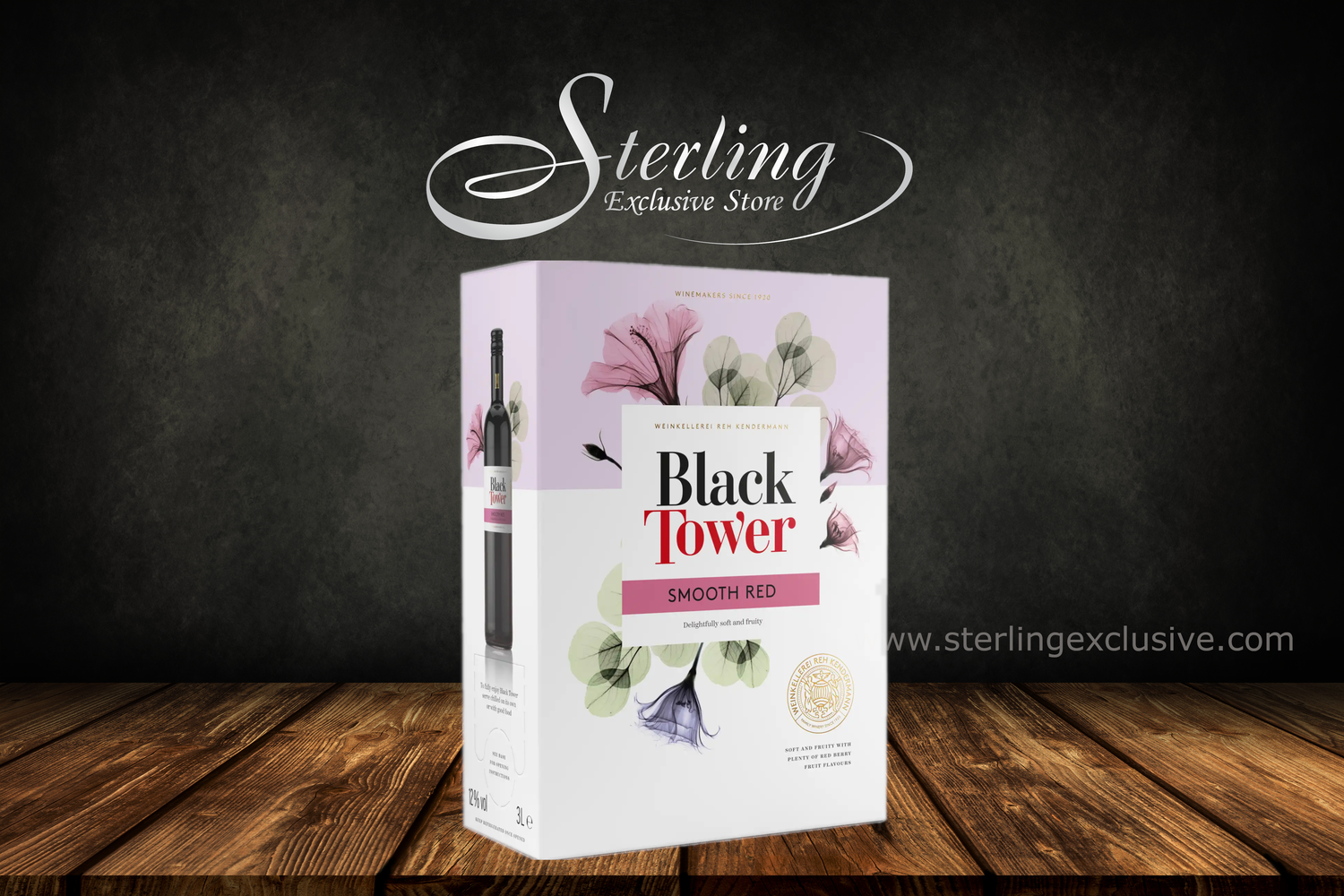 Black Tower Smooth Red 2023 11,5% Bag in Box 3.000ml