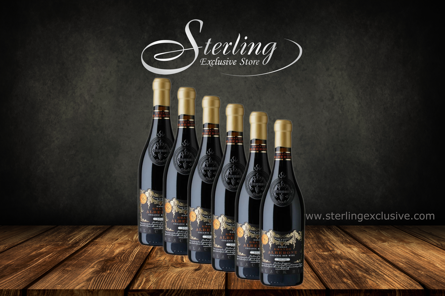 Grande Alberone Organic Black Rosso 14% 6 x 750ml