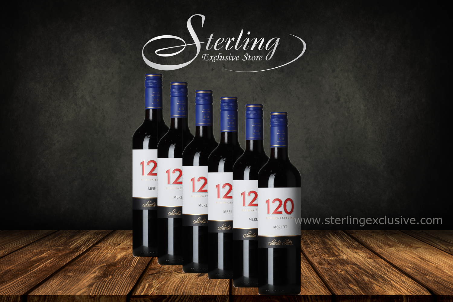 Santa Rita Merlot Reserva Especial 120 - 13% - 6 x 750ml