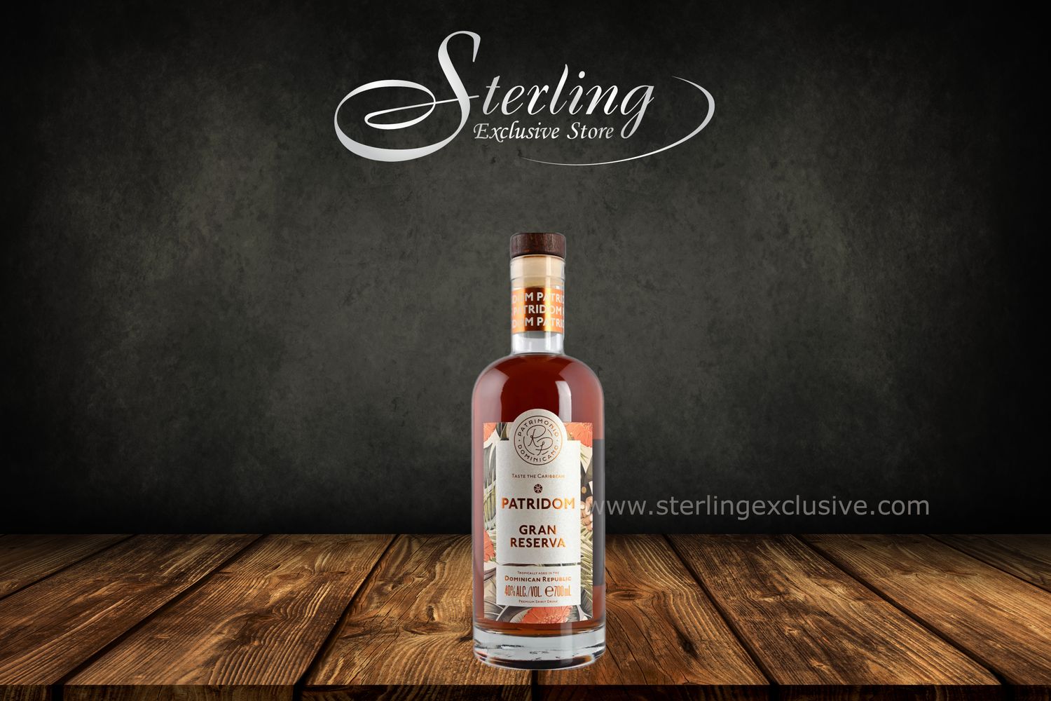 Patridom Gran Reserva Rum 40% 700ml