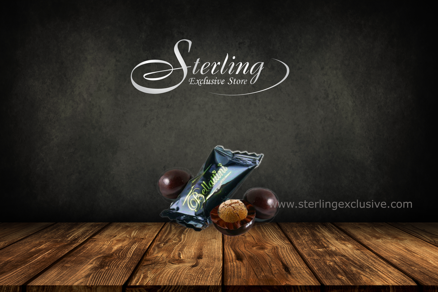 Biscate Bellattini - Amarettini umhüllt mit Schokolade 400Stk. ca. 650g Kekse, Gebäck, Welcome Cookie