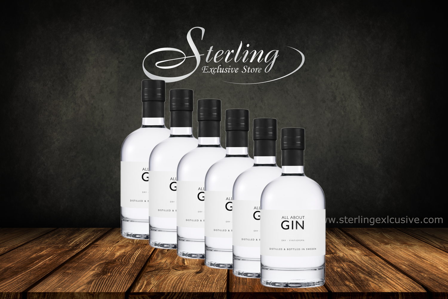 All About Gin 45 % 6 x 700 ml