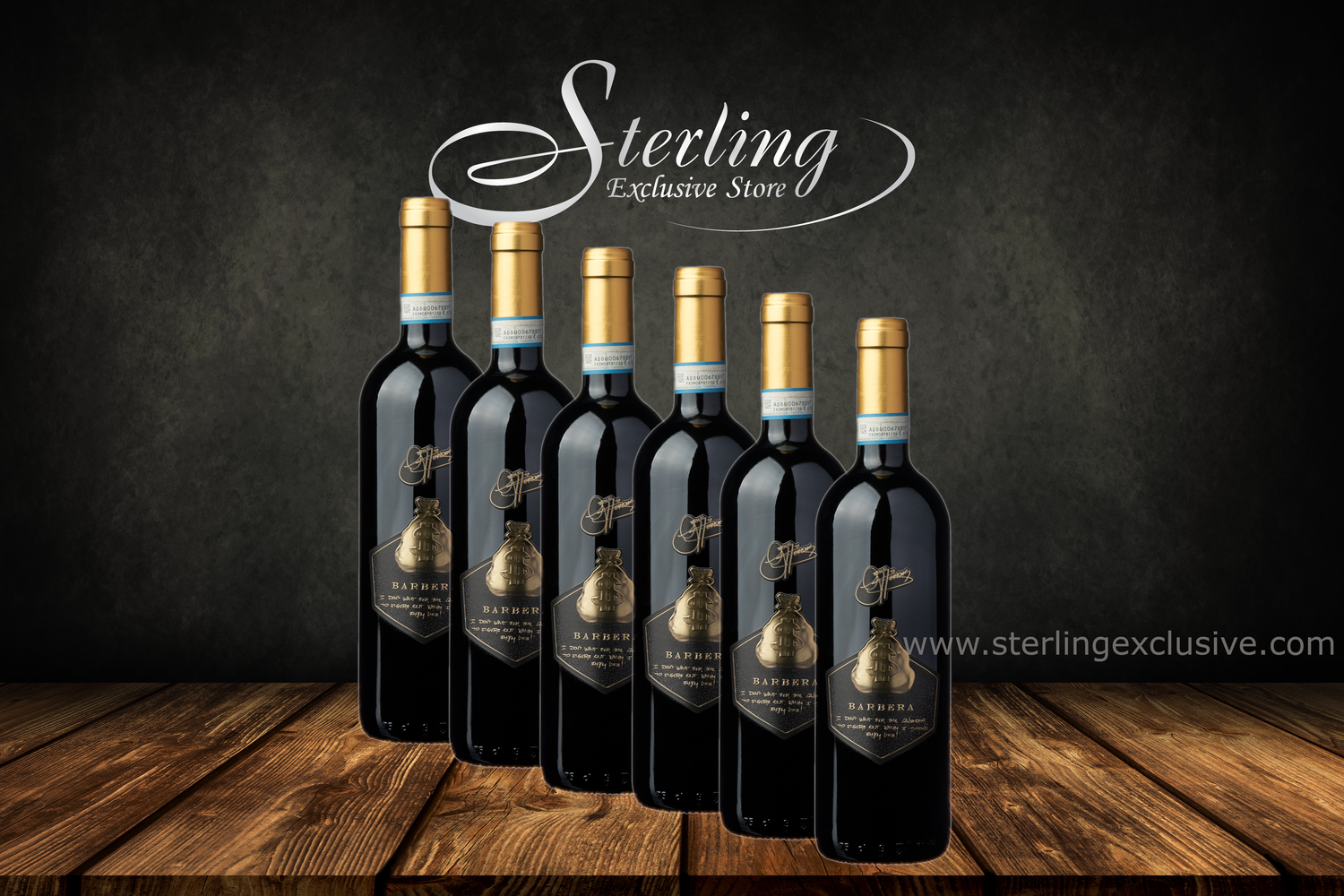 Moneybag Wine Barbera 14,5% 6 x 750ml