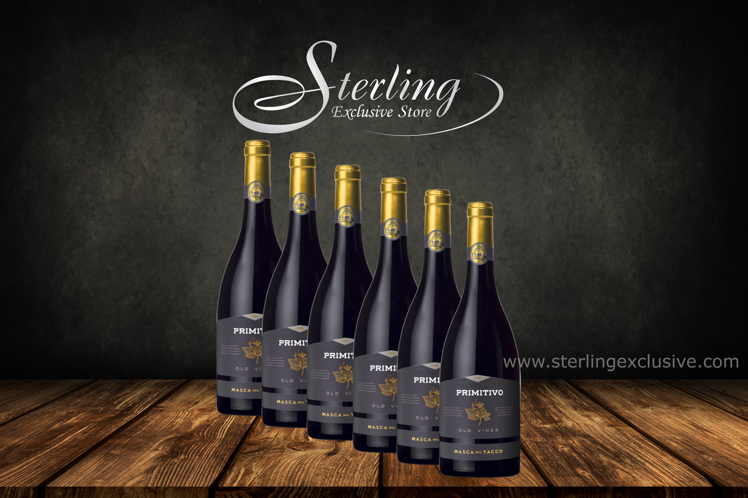 Primitivo Old Wines 14,5% 6 x 750ml