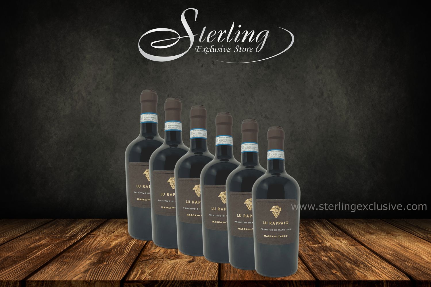 Lu Rappaio - Primitivo di Manduria 14% 6 x 750ml