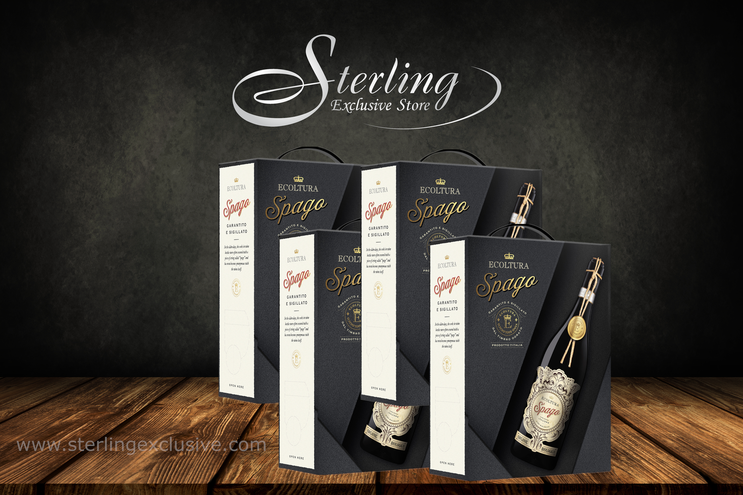 Ecoltura Spago Organic 14,5% BiB 4 x 3.000ml