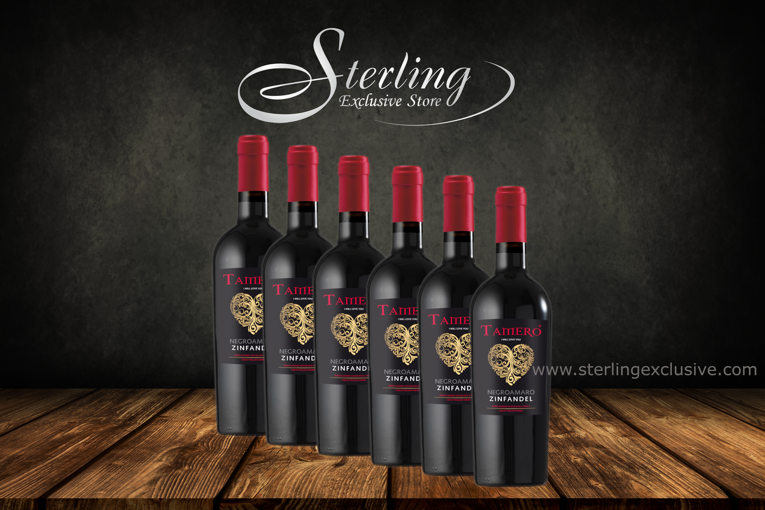 Tamero Negroamaro/Zinfandel 15% 6 x 750ml