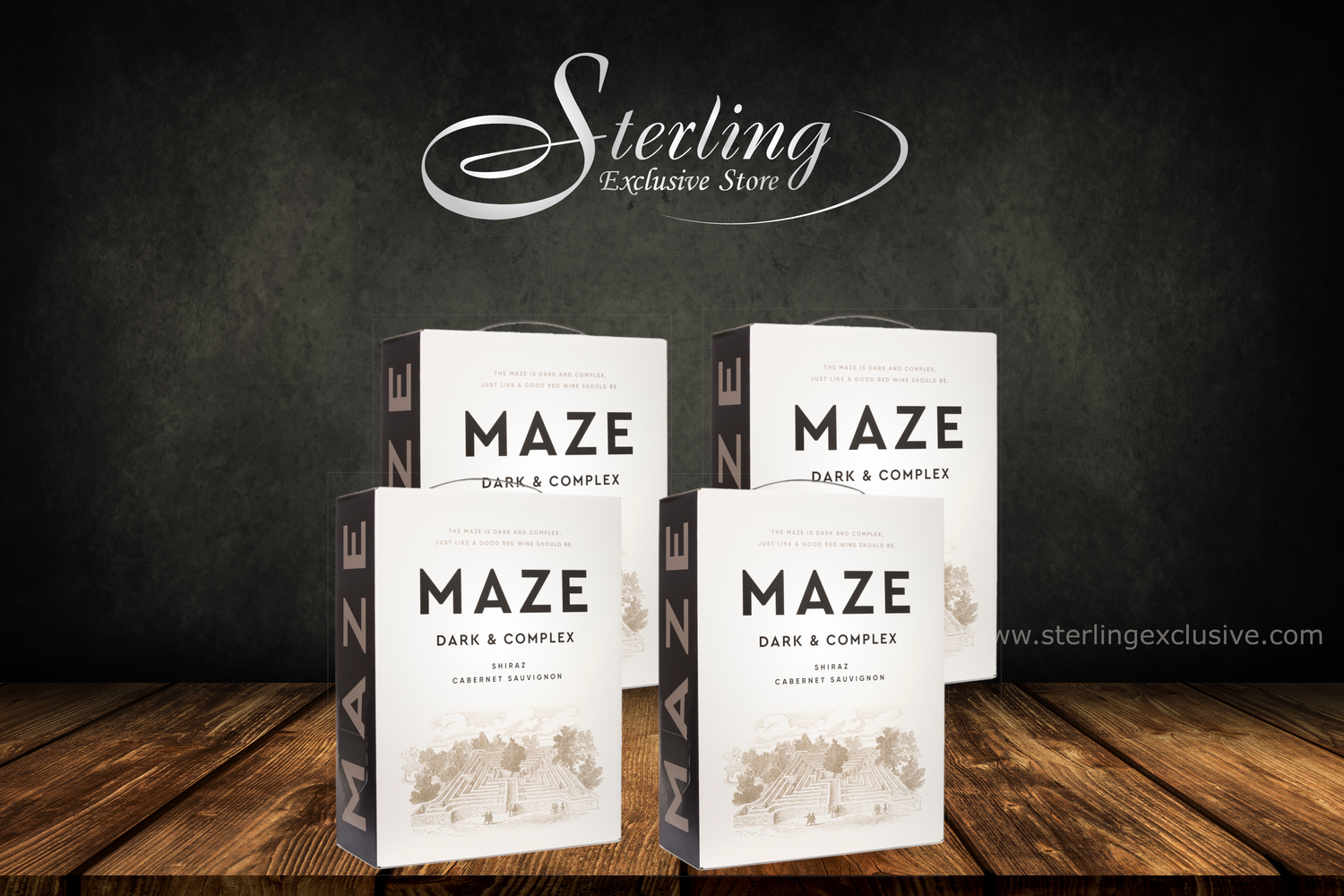 Maze Shiraz Cabernet Sauvignon Australien 14,5% BiB 4 x 3.000ml