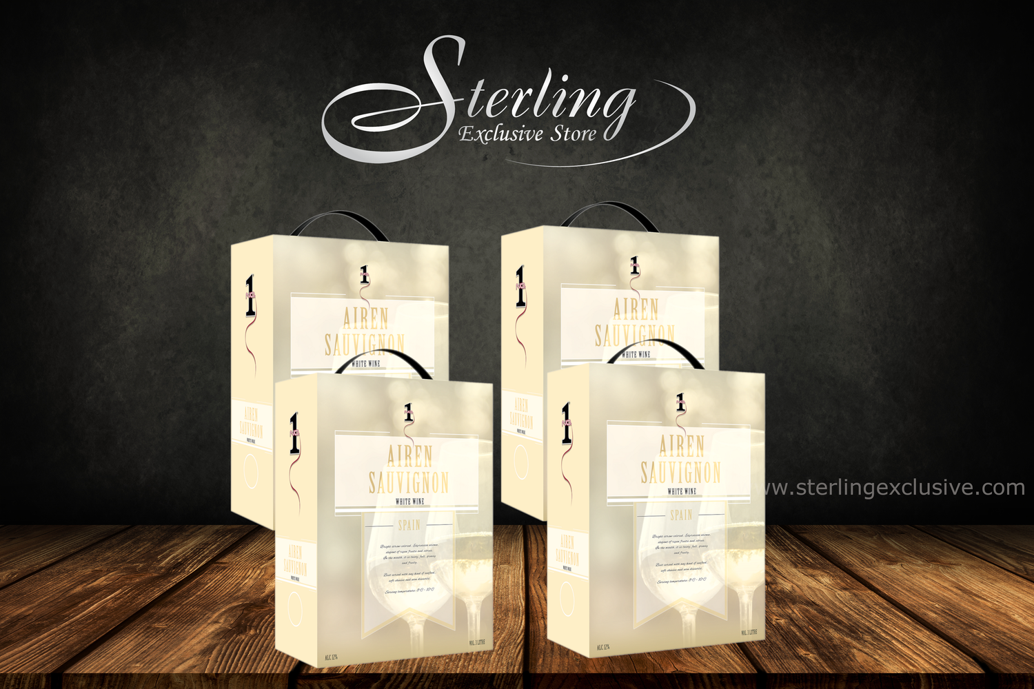 No.1 Airen Sauvignon 12% BiB 4 x 3.000ml