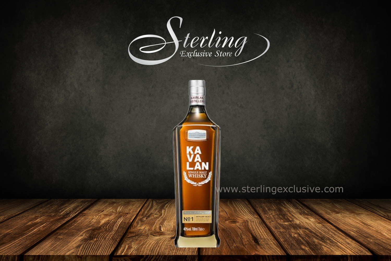 Kavalan Select No. 1 Single Malt Whisky in GVP 40% 700ml