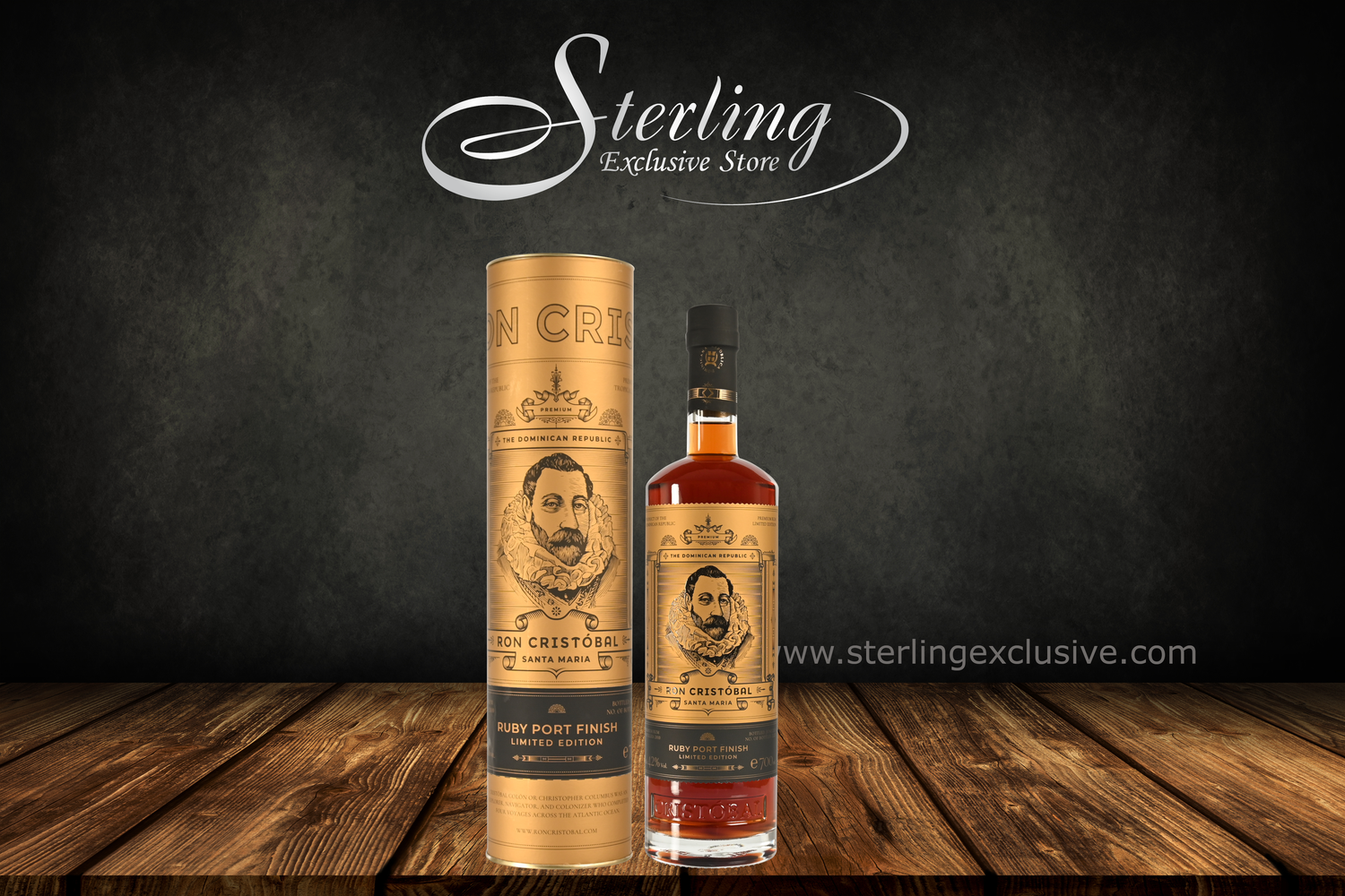 Ron Cristóbal Santa Maria Ruby Port Cask Finish 42% 700ml Rum Rhum Cristobal