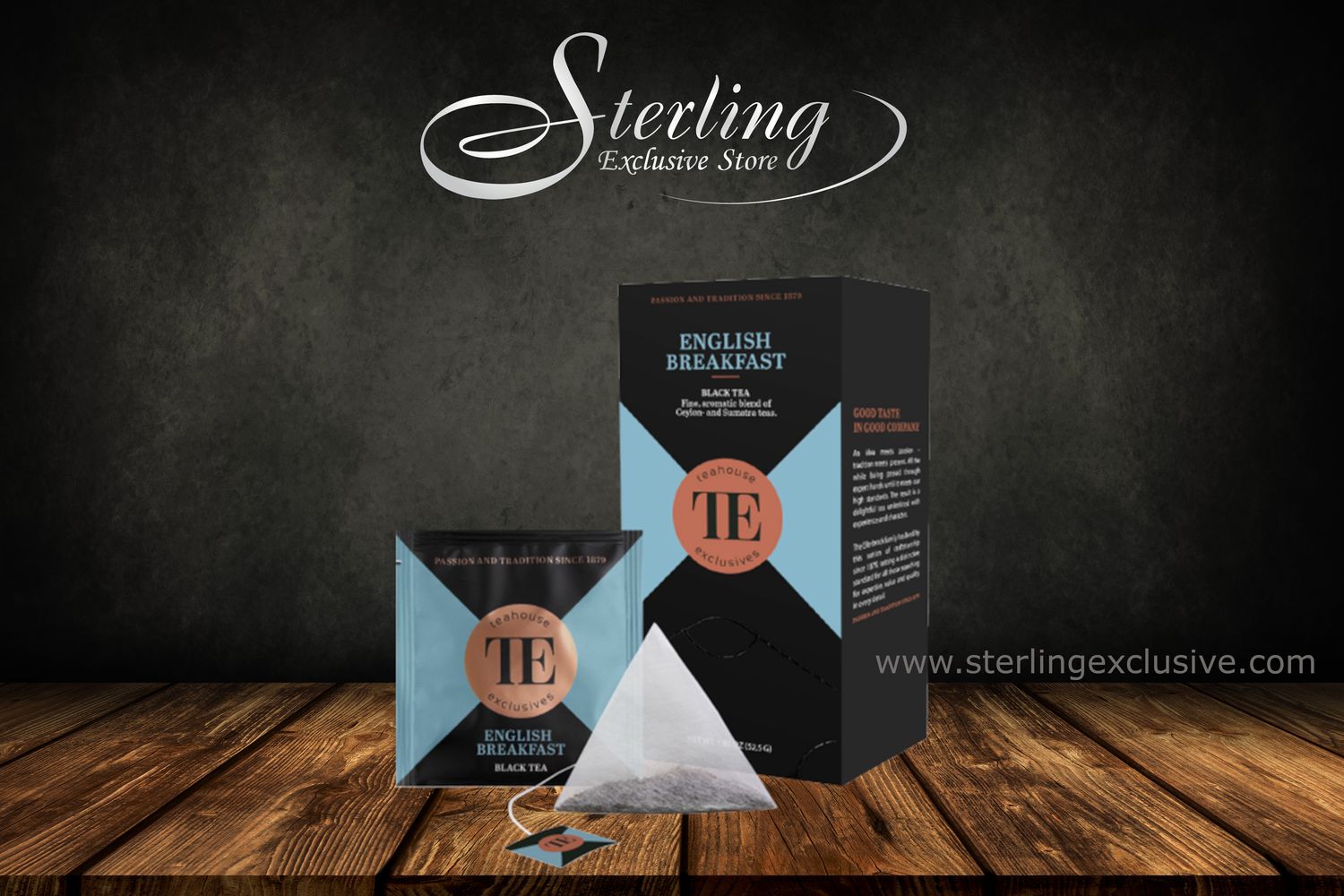 TE Gourmet Tea Bag English Breakfast 20x 1,75g