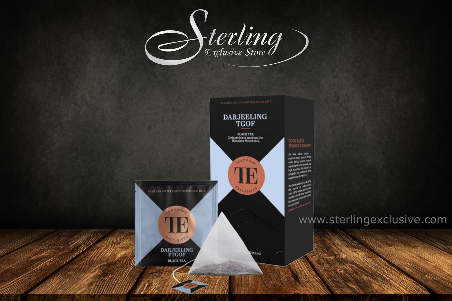 TE Gourmet Tea Bag Darjeeling FTGOF 20x 1,75g