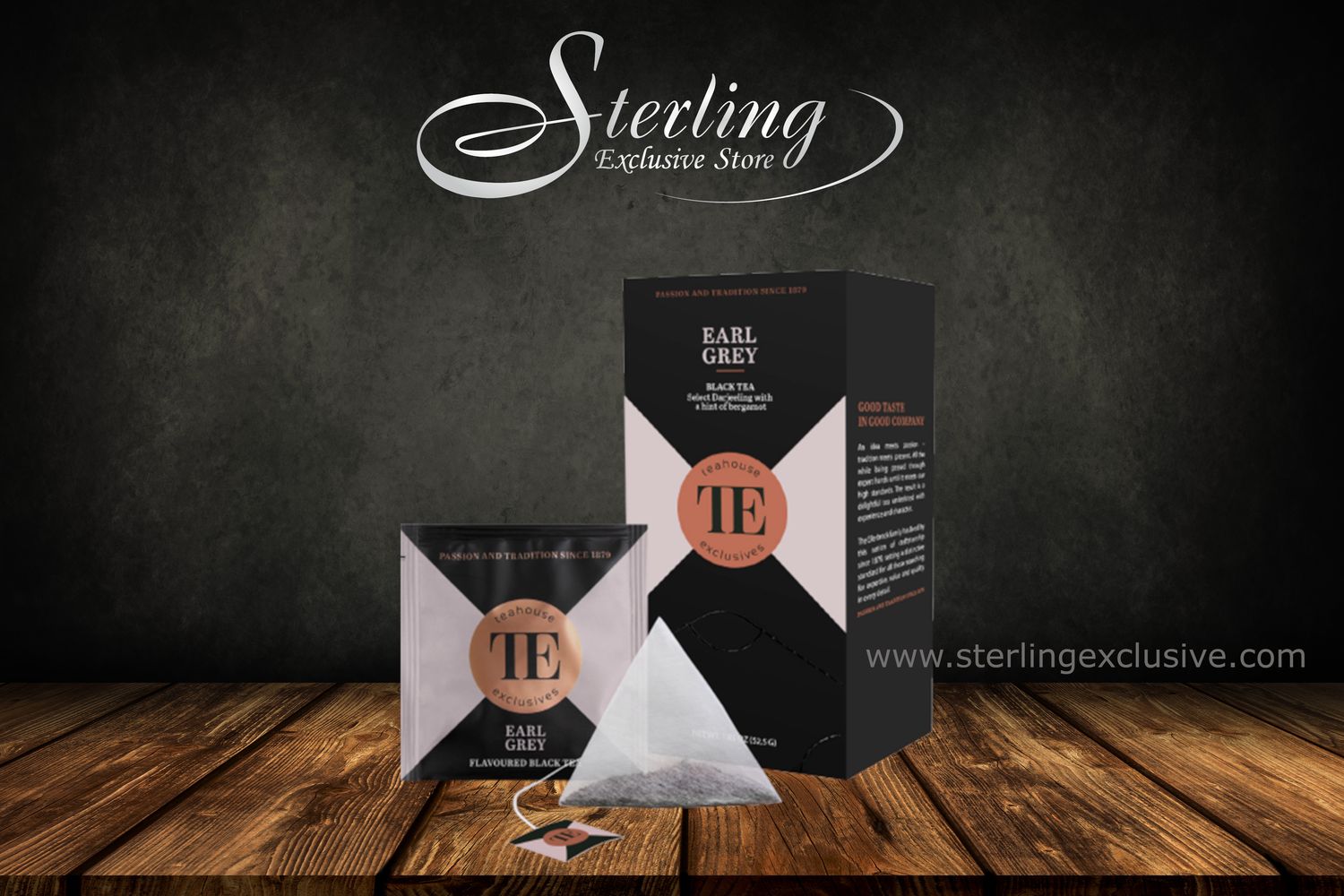 TE Gourmet Tea Bag Earl Grey 20x 1,75g