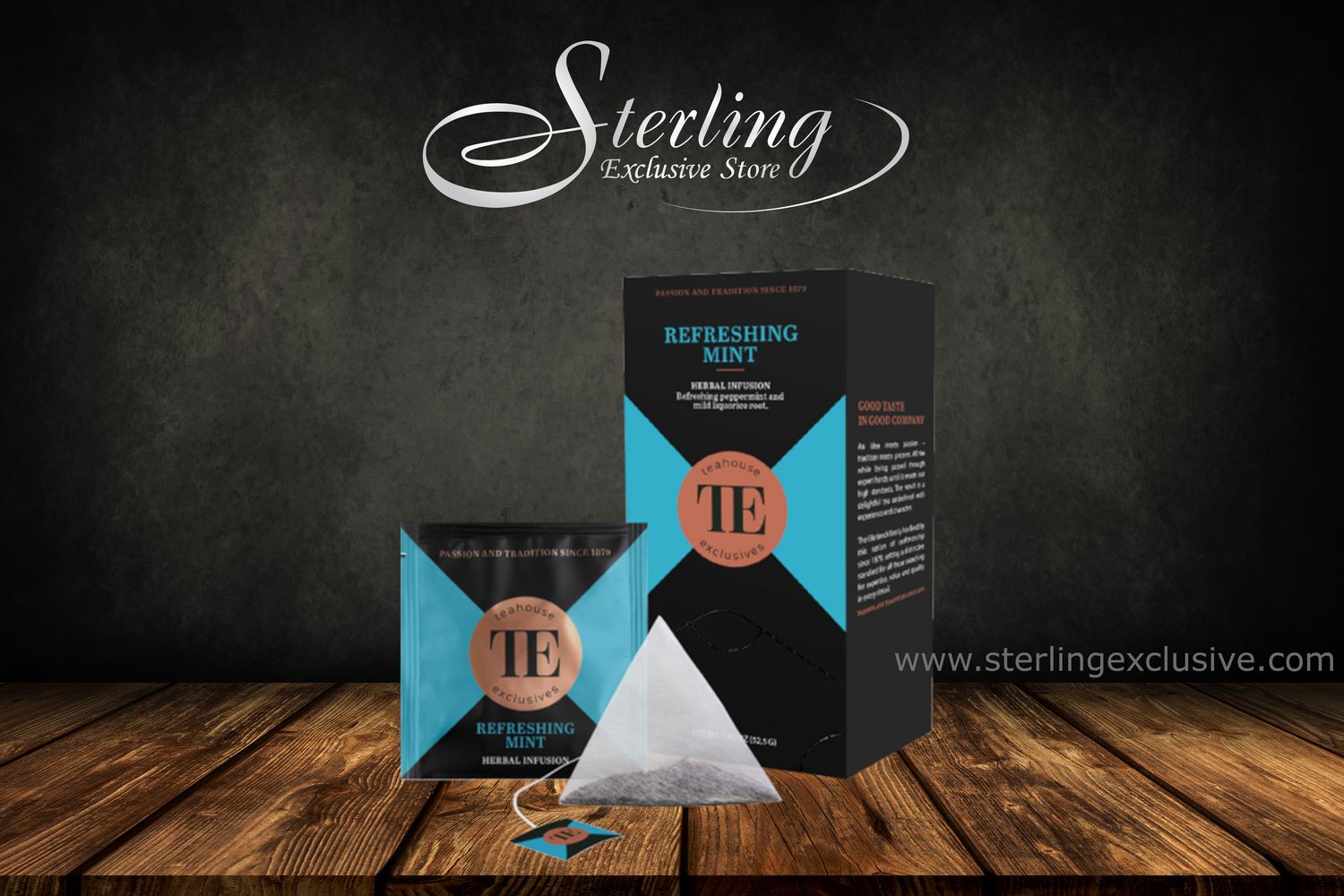 TE Gourmet Tea Bag Refreshing Mint 20x 1,5g