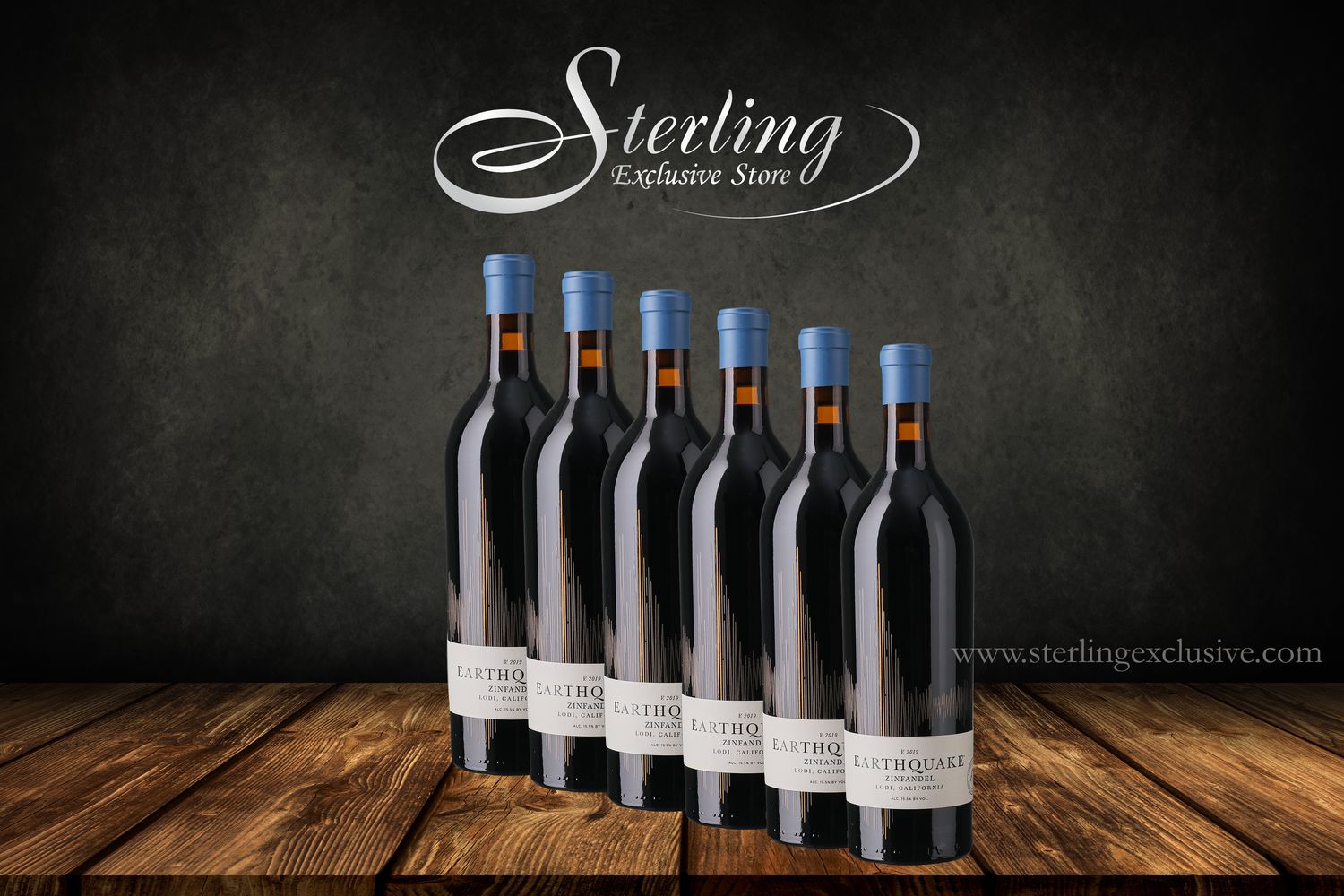 Earthquake Old Wine Zinfandel Lodi 2022 15,5%  6 x 750ml