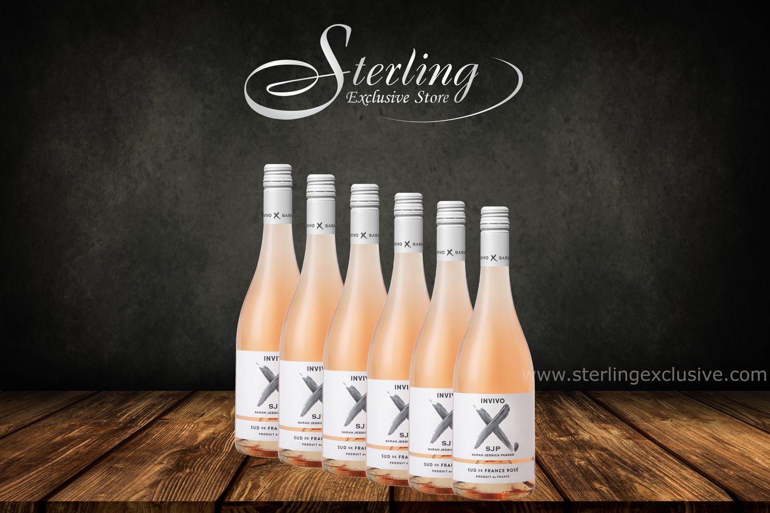 Invivo X - SJP Rosé Frankrig 12,5% 6 x 750ml
