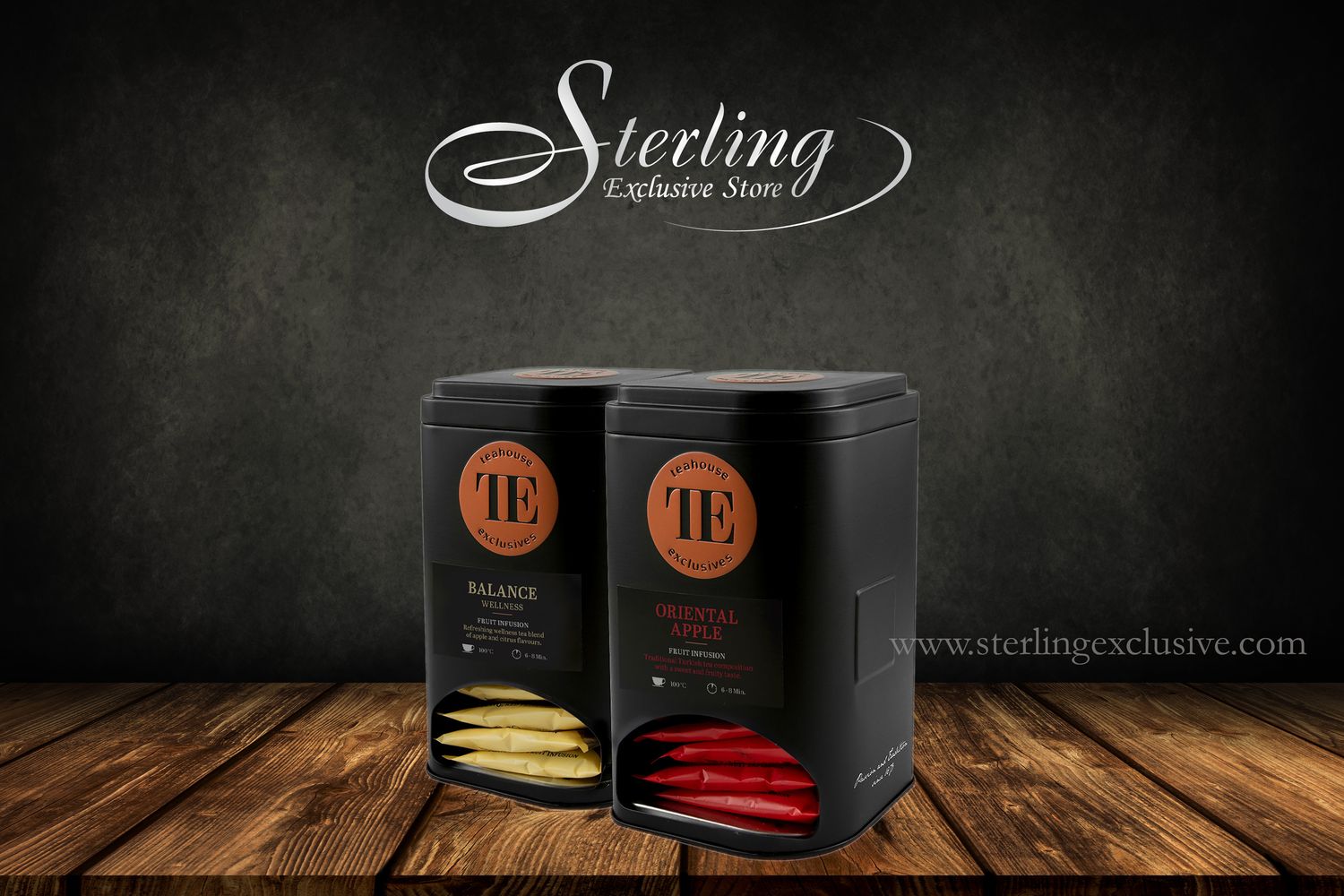 TEAHOUSE Tea Tin für Teebeutel