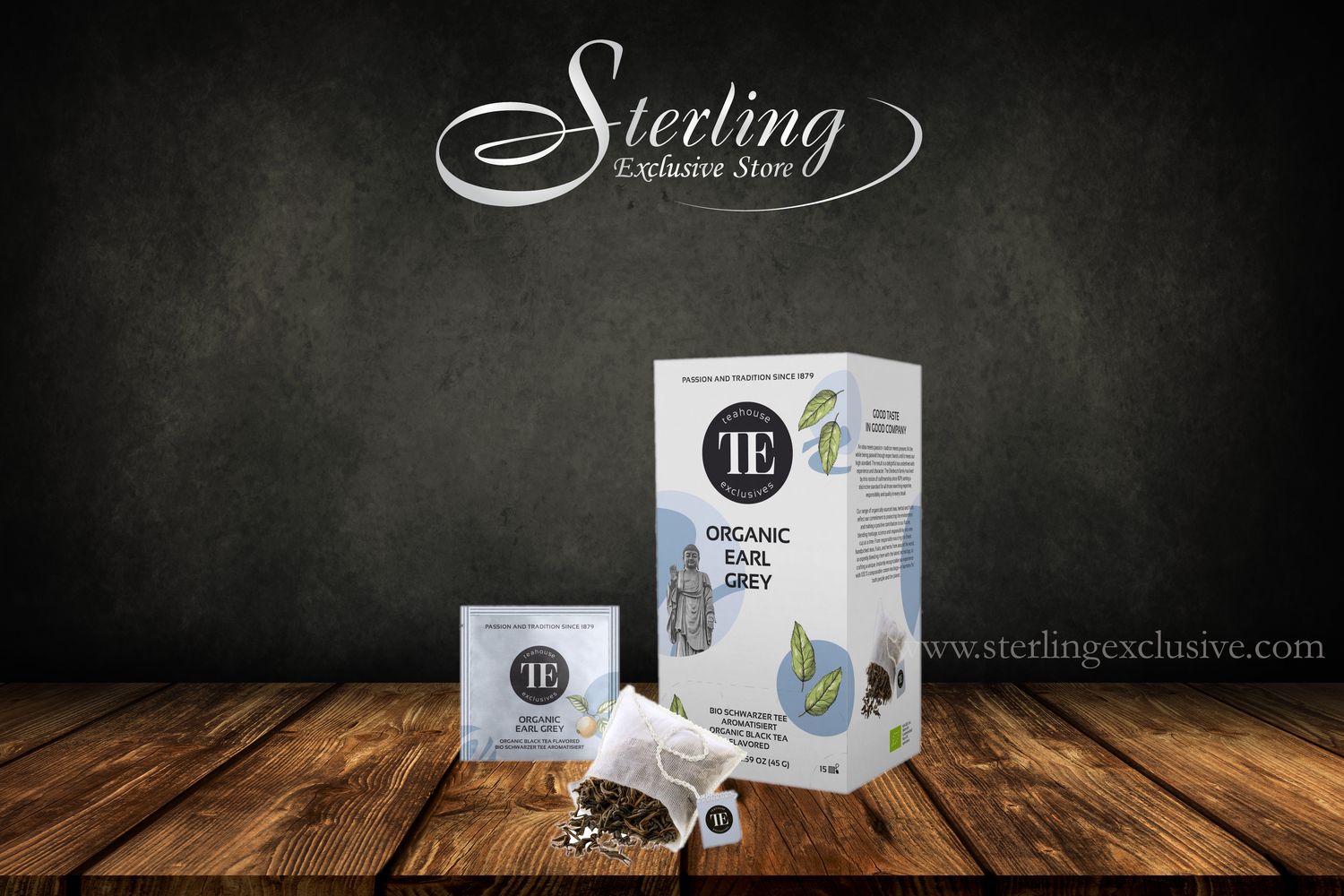 TE Organic Tea Earl Grey 15x3g